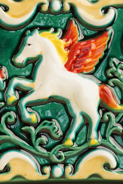 Пегас цветной (керамическая плитка)