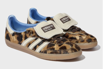 Adidas Samba Wales Bonner x Pony Leopard (Экозамша) сбоку