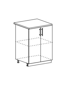 Шкаф нижний 600 - 700 (шн 600 - 700 навыбор)