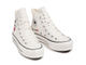 Кеды Converse Lift Сделано с любовью на платформе белые