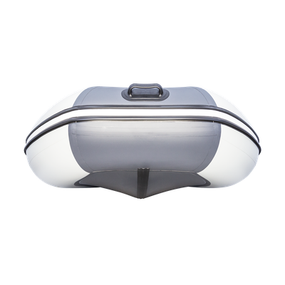 Моторная лодка Ривьера Компакт 3200 СК светло-серый/графит комби