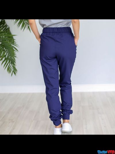 Брюки-джоггеры DOCLIKE DL217 Ниагара синие