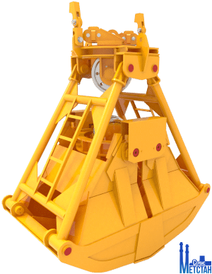 Грейфер двухчелюстной четырёхканатный