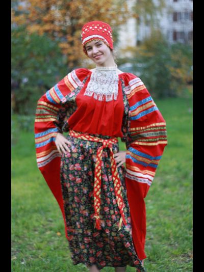 Московская длиннополая рубаха