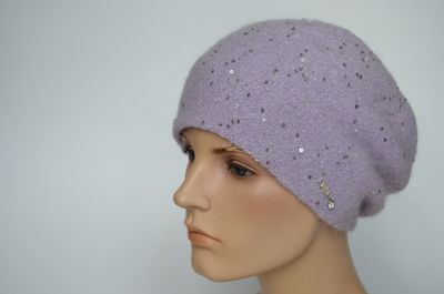 Визио берет лиловый 1042