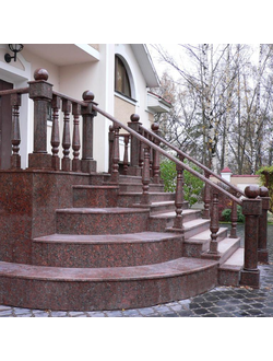 Гранитная лестница вариант 3
