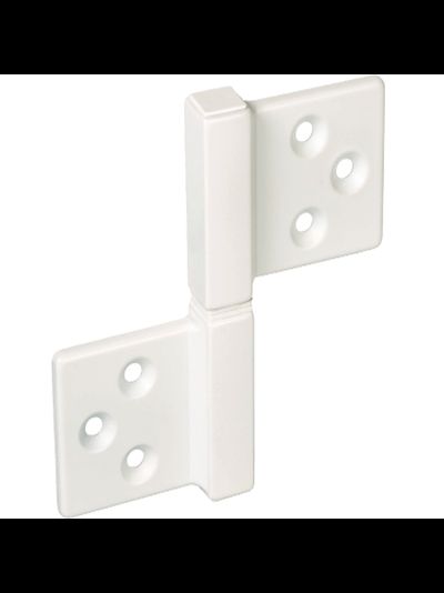 Петля карточная CH-S W белая