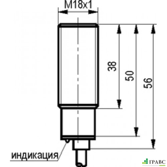 Индуктивный датчик ISB A4A-31P-8-LZ