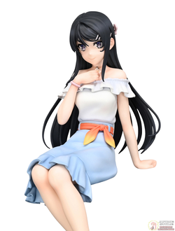 Фигурка Маи Сакурадзима (Mai Sakurajima Summer Coordinate ver. Noodle Stopper Figure)