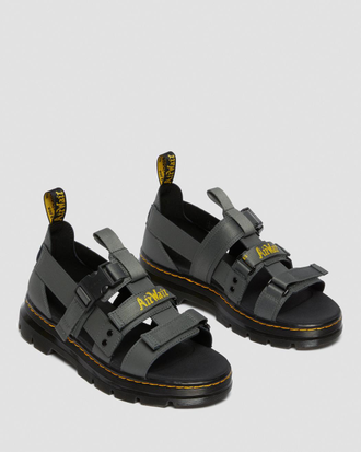 Босоножки Dr. Martens Pearson webbing серые