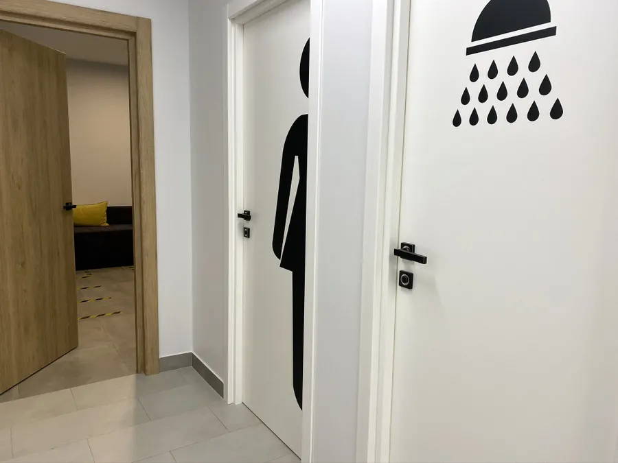 Санузлы в каждой раздевалке