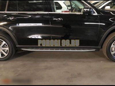 Пороги ОЕМ для Mercedes-Benz GLS-klasse I (X167) 2019-