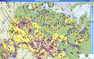 Интерактивные карты по географии.География России. 8–9 классы. Природа России. Исследования территории России. Часовые пояса.
