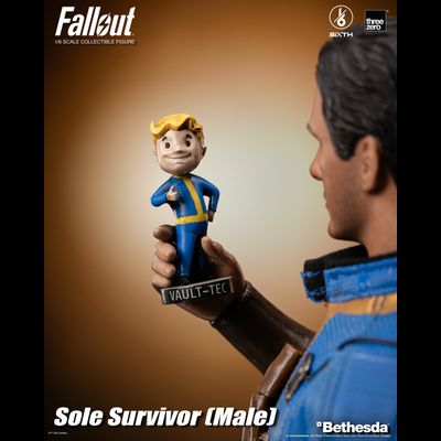 ПОСЛЕ ОБЗОРА - Выживший (Fallout 4) - Коллекционная фигурка 1/6 Sole Survivor (Male) (3Z05410W0) - Threezero