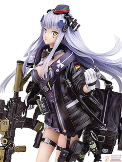 Фигурка 1/7 HK416 MOD3 Heavy Damage Ver.