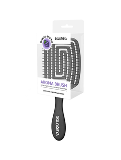 Расческа-лопатка для сухих и влажных волос с ароматом винограда SOLOMEYA Wet Detangler Brush (1 шт)