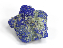 Азурит, необработанный "дикий" образец, Россия, Челябинская обл., Михеевское  месторождение (26*23*15 мм, 11,3 г) №28304