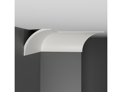 Плинтус потолочный гладкий DECOMASTER A253 (88*88*2000мм)