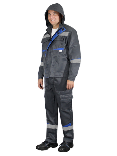 Костюм ГРАНЬ с полукомбинезоном (с капюшоном)