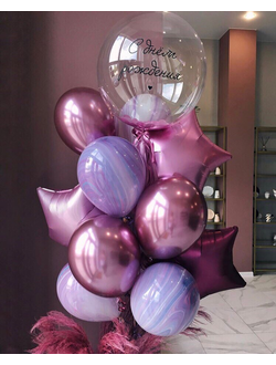 Композиция "Агаты и хром"