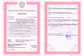 Лицензия МЧС