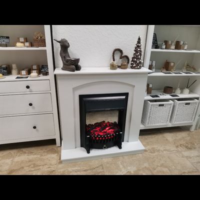 Электрокамин Скандинавия WT с очагом Fobos