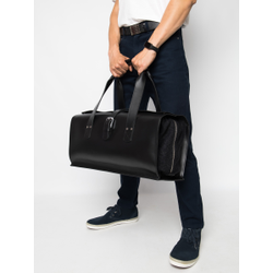 Кожаная дорожная сумка Gavardo Premium black (арт. 
4043-51)