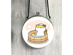 Сумка круглая Котики №4