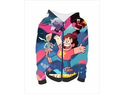 Толстовка "Вселенная Стивена, Steven Universe" 3D, с полной запечаткой  №24