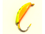 Купить Мормышка вольфрамовая Рижский Банан 042 вес.0.60 gr.13mm. d-2.5mm,