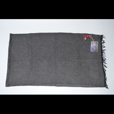 Шарф платок Италия из вискозы серый Vizio 6205  фото