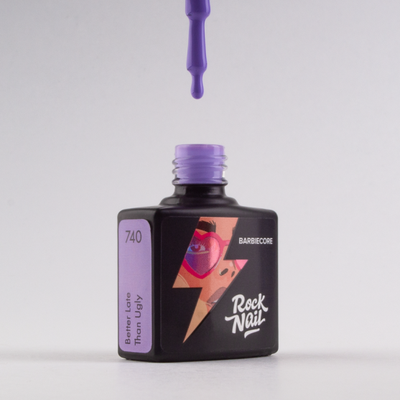 Гель-лак RockNail Barbiecore 740 Better Late Than Ugly 10 мл