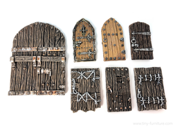 Castle doors (painted)