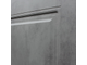 Металлическая дверь  ЛИРА 3к 110 мм с ЗЕРКАЛОМ белый матовый