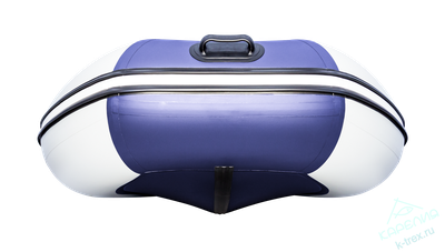 Лодка ПВХ Мастер Лодок Ривьера Компакт 3200СК "Комби" Св.Серый / Синий