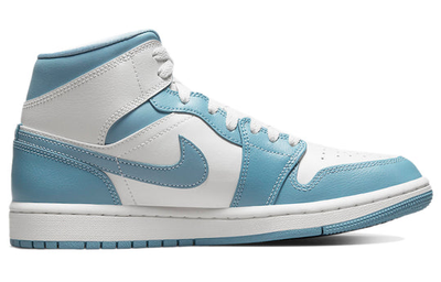 Nike air jordan store 1 mid unc women's