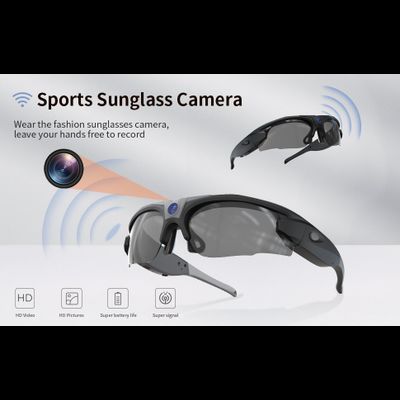 Солнцезащитные очки с Wi-Fi IP-камерой DP-LANJIE
