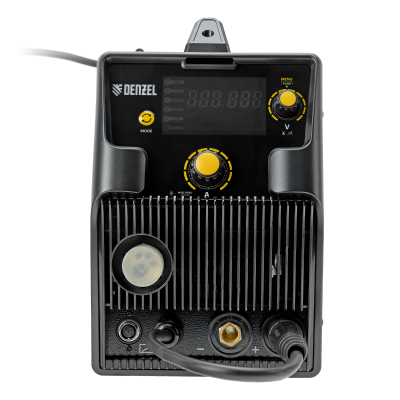 Аппарат инвертор. полуавтомат. cварки IMIG-185SDR, 180 А, ПВ 60%, катушка 5 кг Denzel