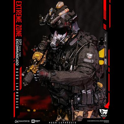 Агент Хью Лафройг (SCP Overlord) - КОЛЛЕКЦИОННАЯ ФИГУРКА 1/6 EXTREME ZONE Agent HUGH LAPHROAIG (EBS002) - DAMTOYS