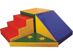 Набор мягких модулей «Горка-лесенка малая»