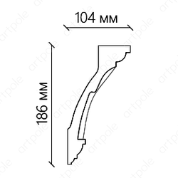 Карниз орнаментальный SK136