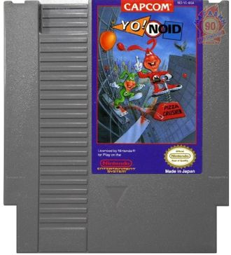 &quot;Yo! Noid&quot; Игра для NES (Made in Japan)