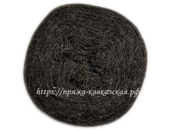 Рассказовская пряжа Шерсть натуральная асфальт