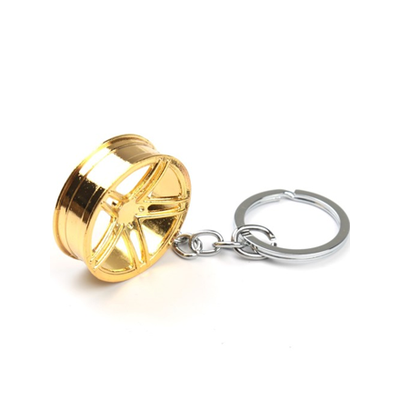 Брелок «Диск D-7» металл, ЗОЛОТО