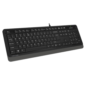 Клавиатура A4 Fstyler FK10 USB Multimedia, черный/серый