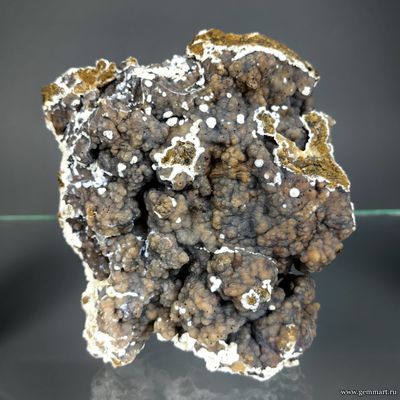 Халцедон почки, опал, на яшмовидной породе. Россия. 125*110*100мм