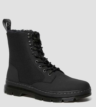 Зимние ботинки Dr. Martens COMBS FLEECE LINED AJAX BLACK