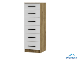 КОМОД ЕВРО КМ-04 (крафт/белый), 400*1200*500