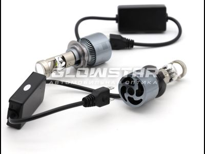 Мини-линзы H7 A80 LED (комплект, 2шт)