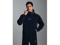 Теплый спортивный костюм мужской  12SKM-1601 (темно-синий)